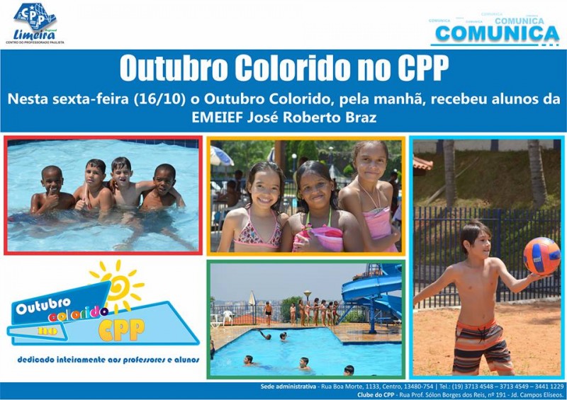 Outubro no Clube dia 16 red.