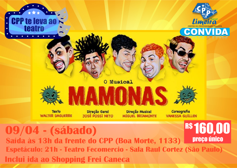 01.03.2016 - CONVIDA - TEATRO - Mamonas