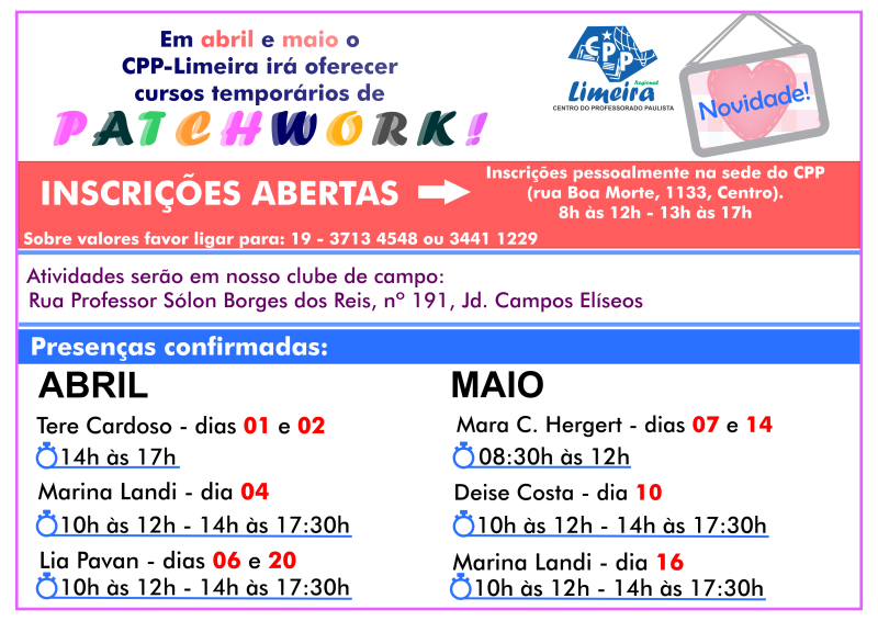 15.03.2016 - cursos patch INSCRIÇÕES ABERTAS - png